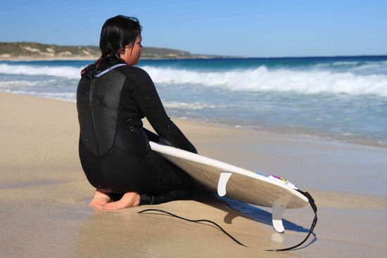 ...die anderen Surfen 