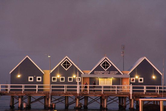 An der Promenade in Busselton...abends