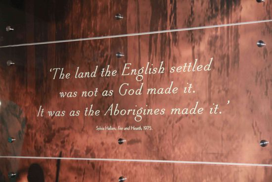 ...als alles Begann. die Geschichte Der Aboriginies ist beeindruckend und traurig zu gleich.