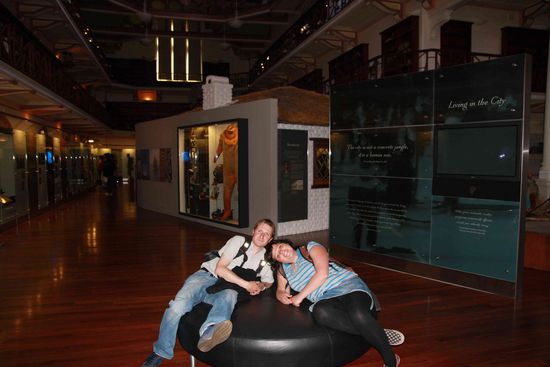 Jensi und Belli im Western Australian Museum (kostenlos 