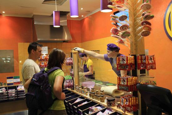 ...in einem CandyShop