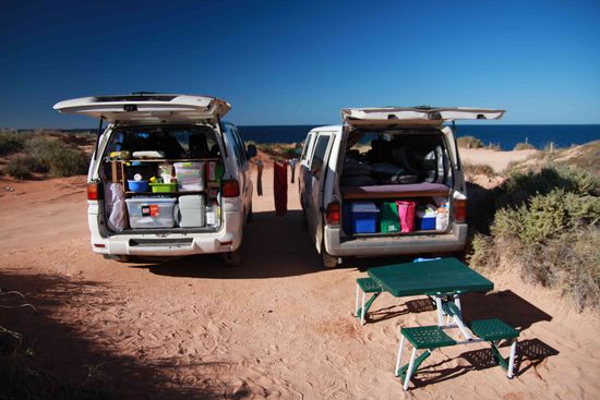 Einer unser bisher schönsten Campgrounds...am Eagle Bluff