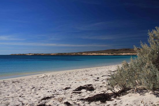 ...an der Turquoise Bay