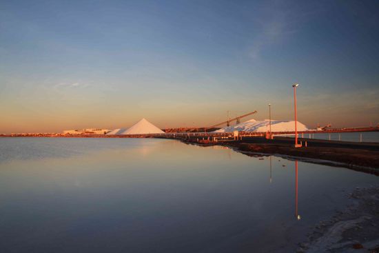 Salzmine in Port Hedland