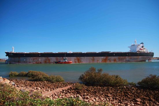 Im Hafen von Port Hedland