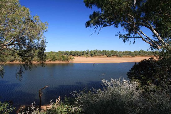 Imm Fluss lauern Salties....