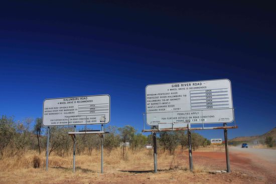 Die Gibb ist nur zur Dry Season geöffnet. Zur Wet Season ist sie unpassierbar. Es regnet dann in Strömen und die Gewitterstürme sind fantastisch. Die Kimberleys sind zu jeder Jahreszeit eine Reise wert!