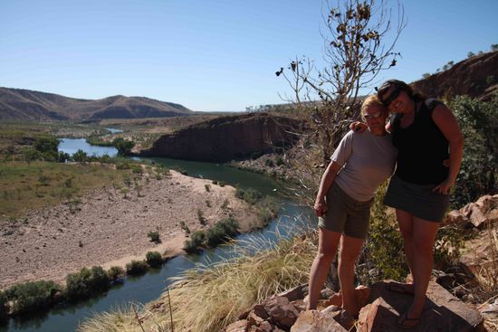 Blick auf den Chamberlain River in El Questro