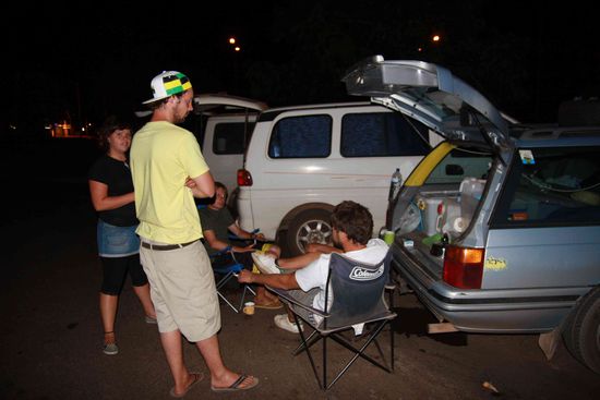 ...das war schön: Abgammeln in Kununarra Town Centre