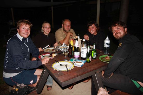 ....so gut haben wir es uns nicht jeden Tag gehn lassen