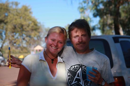 ...zwei Fressenzieher...