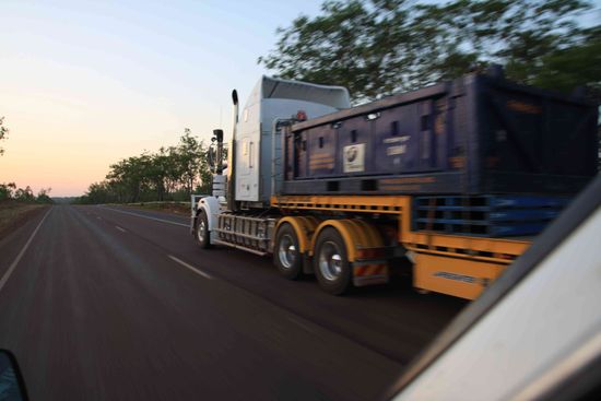 Auf dem Weg nach Darwin