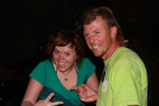 Belli und unser Guide...noch mal 