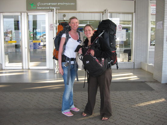 Wir haben wirklich nur das Noetigste mit!