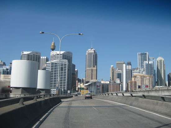 Auf Sydneys Strassen...