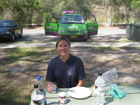 Fruehstueck vorm Jucy