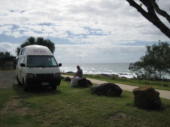 Schlafplatz direkt am Strand!
