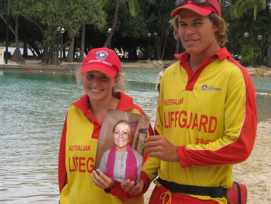 Jane bei ihrem neuen Job!