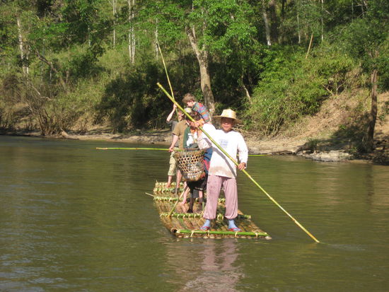Bamboo-Rafting