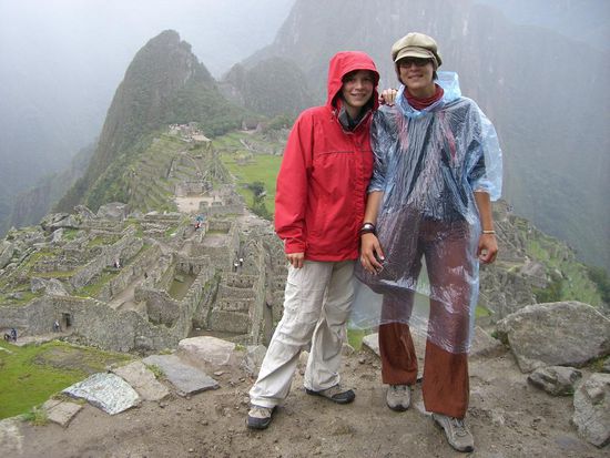 Perfekt ausgestattet fuer Nebel und Regenwetter