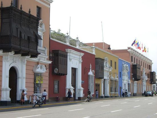 Stadtbild von Trujillo