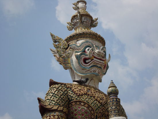 Tempelwächter ( da bin ich mir sicher ) am Königspalast