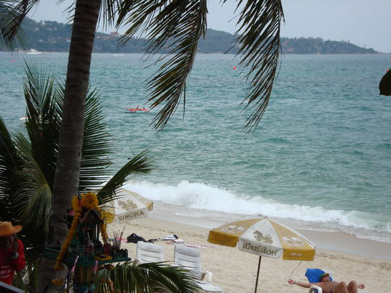 noch mehr Wasser und Sand