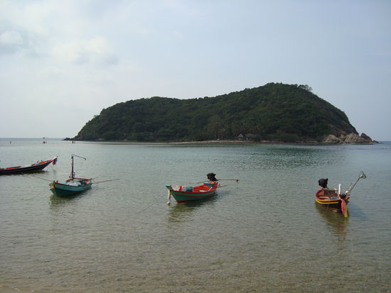 Dat is Koh Ma - direkt neben KOH Phangan