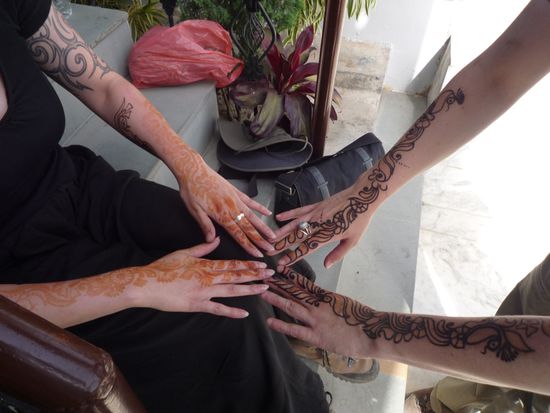 Hier der dekorative Abschluss unseres Rishikesh-Aufenthaltes!