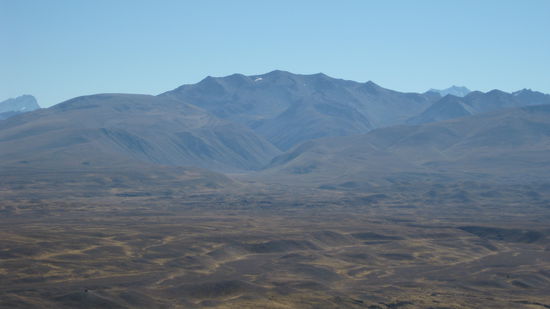 Unfruchtbares Oedland vom Mt. John