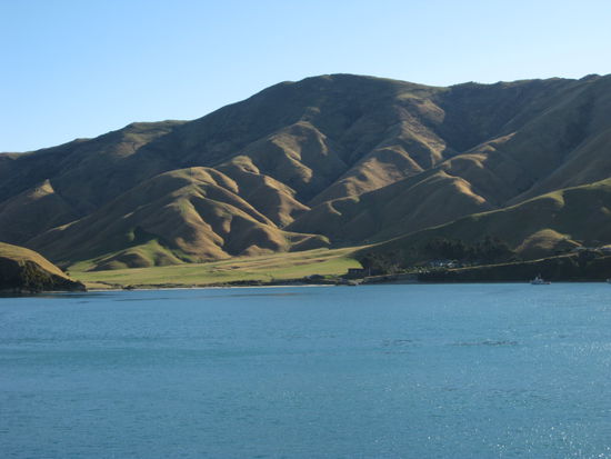 ... von der Faehre aus.