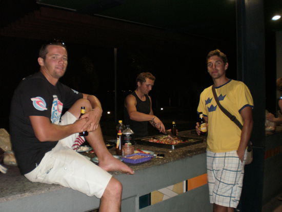 kostenlose BBQs, die vom Council täglich gereinigt werden - sehr vorbildlich