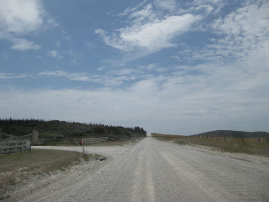 Gefühlte 1000 km staubige Schotterpiste