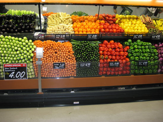 Gemuese im Supermarkt -Die haben eindeutig zu viel Zeit-