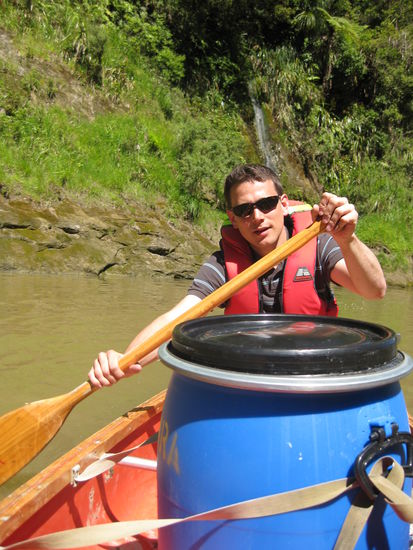 Kanufahrt Whanganui River