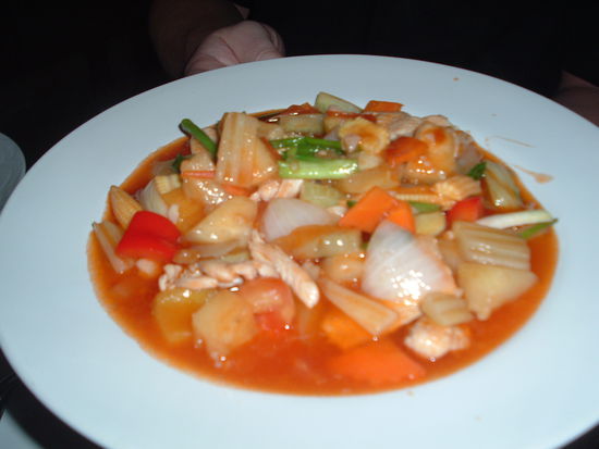 Hühnchen süß sauer