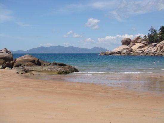 Alma Bay: kleine aber fein.