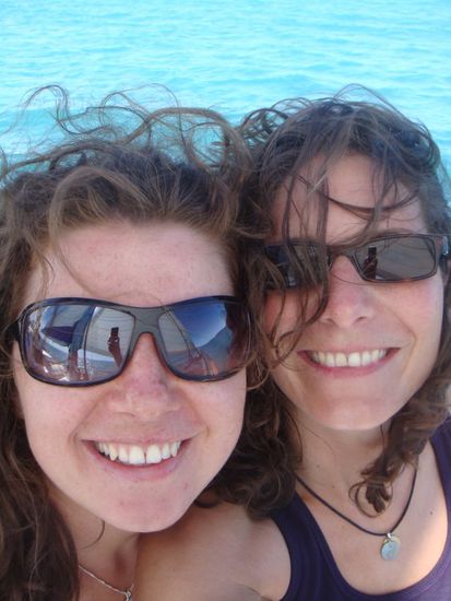 Selbstportrait von Bibi und mir