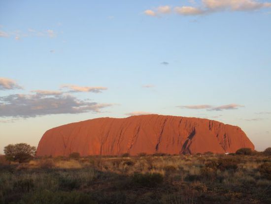 Da ist er endlich: der Uluru/Ayers Rock