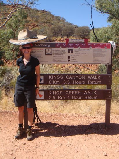 Den Hut hätte ich gerne als Sonnenschutz gehabt
