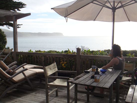 Blick von der Terrasse