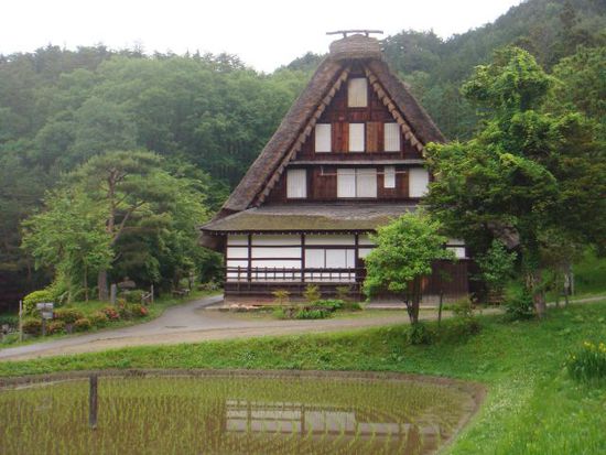 Typischer Hida-Baustil (Hida ist der Name der Region)