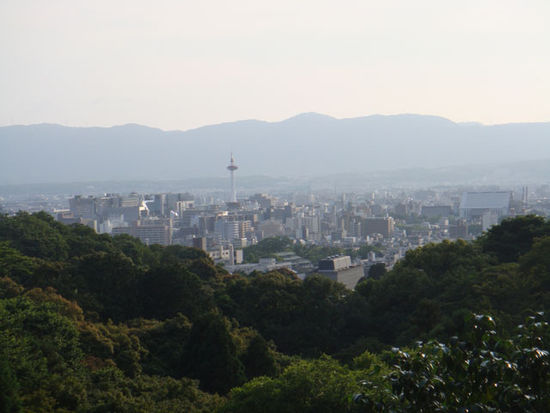 Blick vom Kiyomizu-dera Tempel