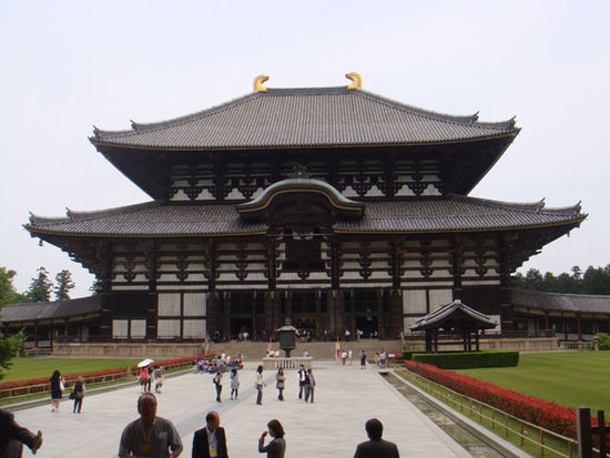 Todai-ji Tempel, der ebenfalls zum UNESCO-Kulturerbe gehört