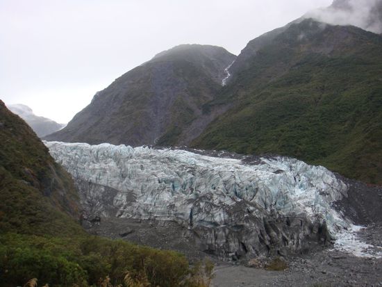 Am Fuße des Fox Gletscher