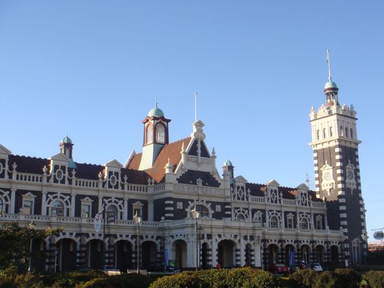 Der Bahnhof von Dunedin