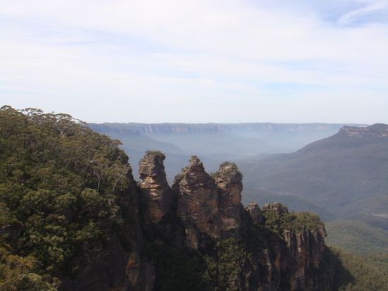 Die "Three Sisters" in den Blue Mountains