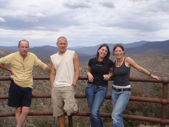 Dave, Thomas, Kiara und ich