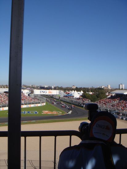 Der Start kurz vor dem Crash