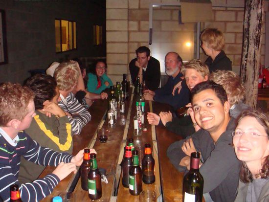 Hmmmm, das Essen war ganz schön lecker...es ist nichts mehr übrig geblieben.